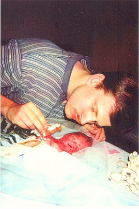 Dad with Baby