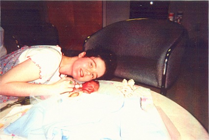 Mom with baby